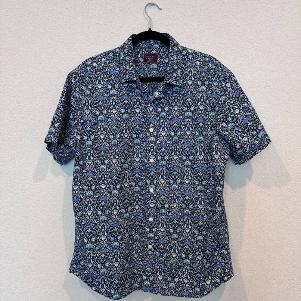 UNTUCKit Cotton Short Sleeve Slim Fit XL